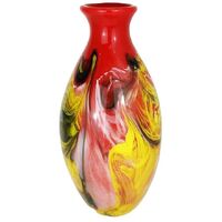Coloured Glass Mornay Vase