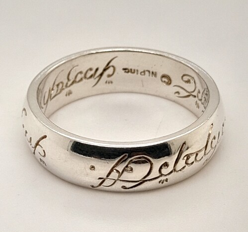 The one ring silver on sale