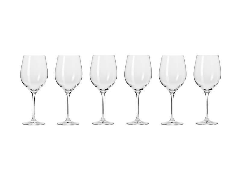 Krosno Harmony Red Wine Glass Set 6 450ml