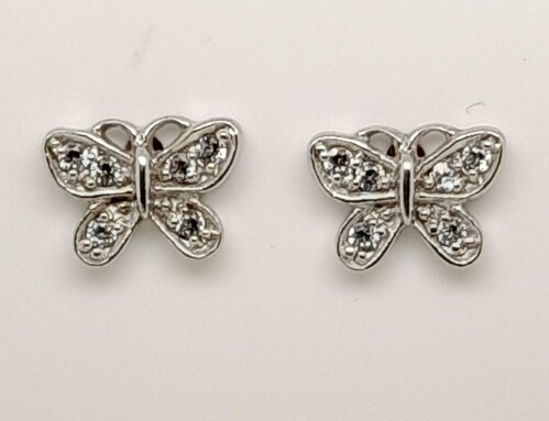 Butterfly studs for earrings deals