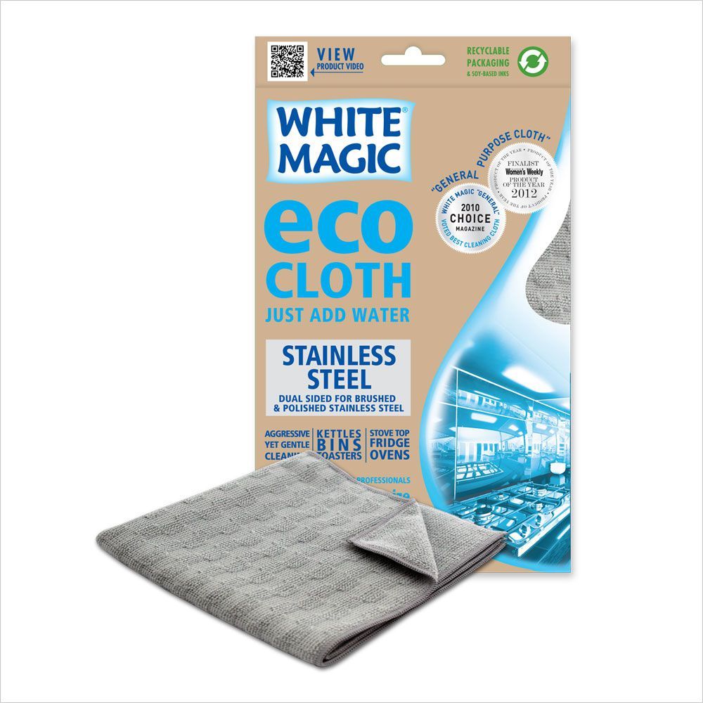 White Magic Eco Cloth Stainless Steel