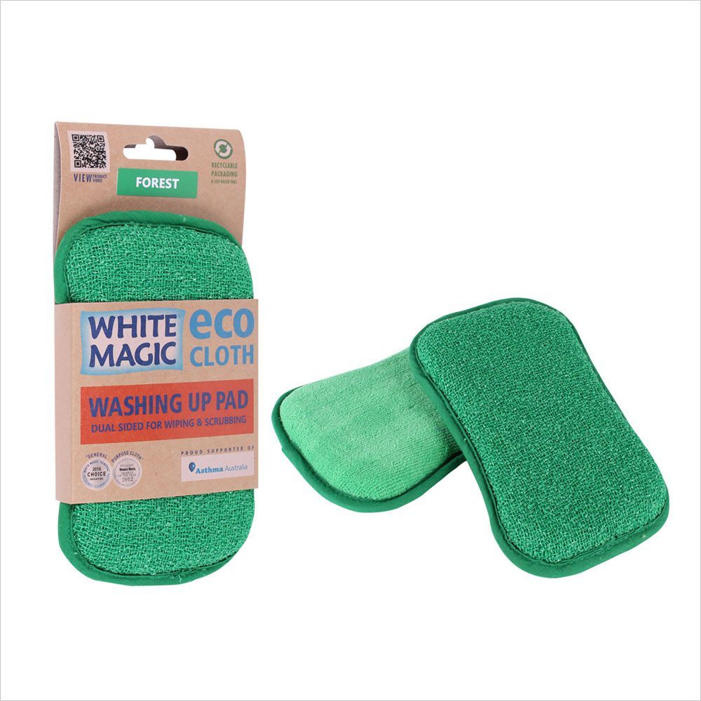 White Magic Eco Cloth Washing Up Pads
