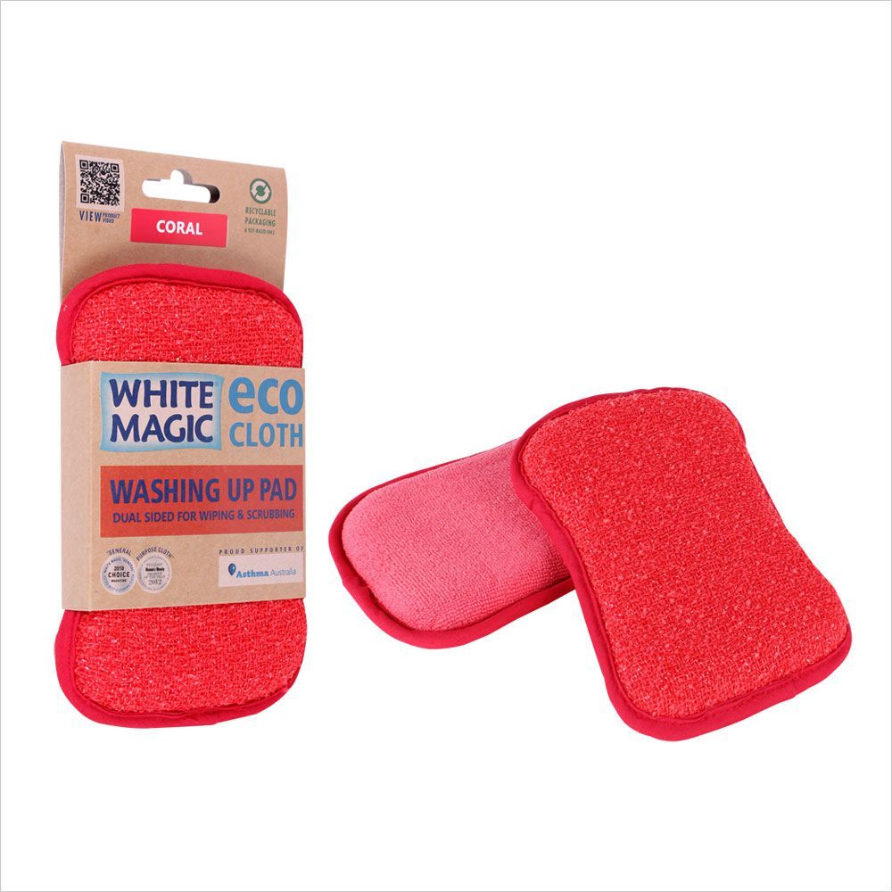 White Magic Eco Cloth Washing Up Pads