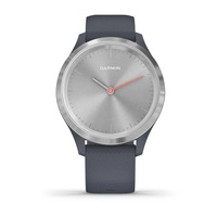 Garmin Vivomove 3S Light Gold Stainless Steel Bezel with Dust Rose Case and Silicone Band