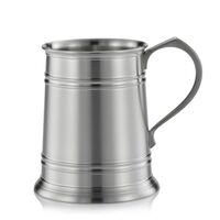450ml Pewter Straight-sided Tankard