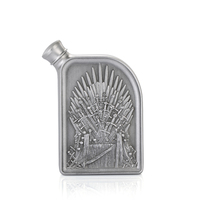 Game Of Thrones Iron Throne Pewter Hip Flask