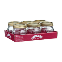 Set of 6 Genuine 250ml Preserve Jars