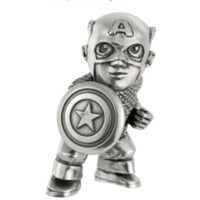 Marvel Captain America Pewter Mini Figurine