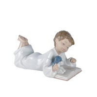 Nao Porcelain Figurine - ' Repeat After Me'- 02001285
