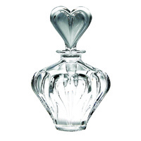 Bohemia Crystal Love Heart 8cm Perfume Bottle