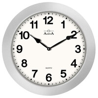 Large 50cm Silver Aluminium Quartz Wall Clock CL09-A0204