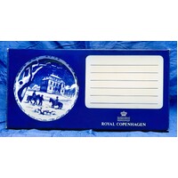 Royal Copenhagen 1991 Christmas Plaquette The Eremitage Castle 1091702