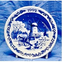 Royal Copenhagen 1992 Christmas Plaquette The Mill at Dybbøl 1092702