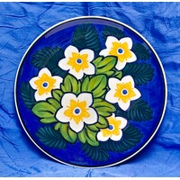 Royal Copenhagen The Country Flower Collection Night Flower Plate - Crazed glazing