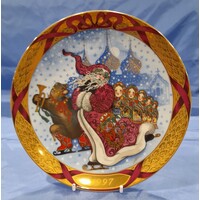 Bing & Grondahl 1997 Santa in Russia 'Julemanden i Rusland' Plate 1197720