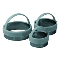 Avanti® 3 Piece Straight Edge Cookie Cutters