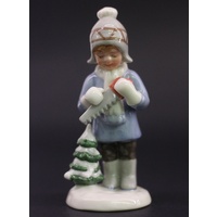 Royal Copenhagen Annual Figurine 2004 Julie (Girl with Saw)