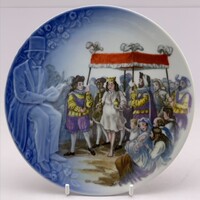 Bing & Grondahl Hans Christian Andersen The Storyteller Collection The Emeror's New Clothes Plate - CLEARANCE