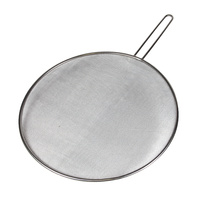 Stainless Steel 33cm Splatter Screen with Wire handle