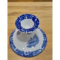Spode Blue Italian Small Candlestick - CLEARANCE