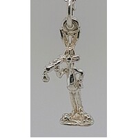 Sterling Silver Bugs Bunny Charm/Pendant