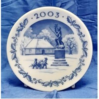 Royal Copenhagen 2003 Christmas Plaquette Memorial 1848 Landsoldaten 1403702 - CLEARANCE