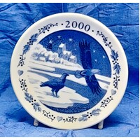 Royal Copenhagen 2000 Christmas Plaquette Karrebækf Jord 1500702 - CLEARANCE