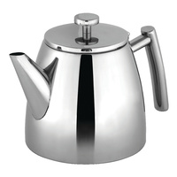 Modena 18/8 Stainless Steel 1.2 Litre Double Wall Teapot