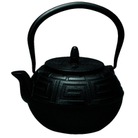 Magestic Black Cast Iron 1.2 Litre Teapot