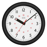 30cm Black Acrylic Wall Clock with 24 Hour Time CL18-A7406
