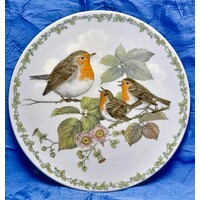 Royal Copenhagen Nature's Children 'The Robins' Plate