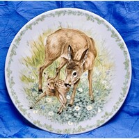Royal Copenhagen Nature's Children 'The Fawn' Plate