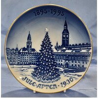 Bing & Grondahl 1992 Copenhagen Christmas Centennial Plate No.4691