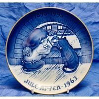 Bing & Grondahl 1993 The Christmas Elf Centennial Plate No.1100