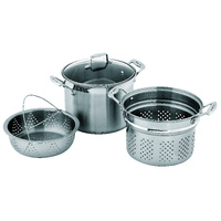 Scanpan Impact 24cm Stainless Steel Multi Pot Set