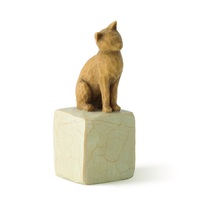 Willow Tree 'Love My Cat' (light) Figurine