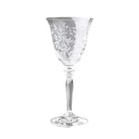 Harmony Set of 6 White Leaf 260ml Wine Goblets