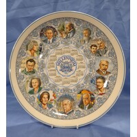 Wedgwood Millennium Year  2000 Art & Music Calendar Plate