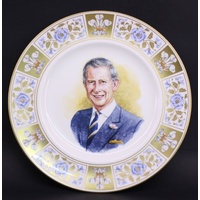 Celebrating Prince Charles 60th Birthday Plate PN356