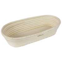 Oval 27 x 13 x 6.5cm Rattan Proving Basket