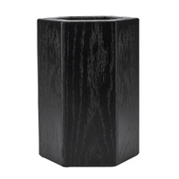 Furi Pro Jet Black Magnetic Hexagonal Knife Block