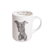 Puppy Tales Collection 370ml Whippet Large Can Mug