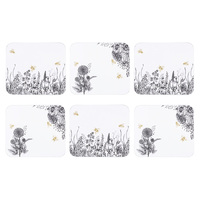 Queen Bee Set of 6 Cork Backed Coasters