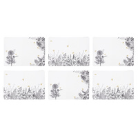 Queen Bee Set of 6 Cork Backed Placemats