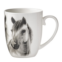 350ml Fine Bone China Trio Grey Mug