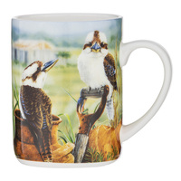 A Country Life 480ml Fine Bone China Mugs