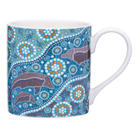 Ashdene Maarakool Art Collection 350ml Dolphins Dreaming Mug