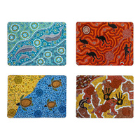 Ashdene Maarakool Art Collection Set of 4 Assorted Placemats