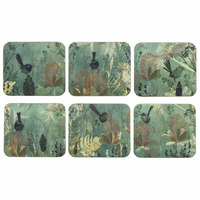 Enchanting Banksia Pack of 6 Cork-backed Coasters