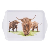 Ashdene Highland Herd Collection Melamine Scatter Tray
